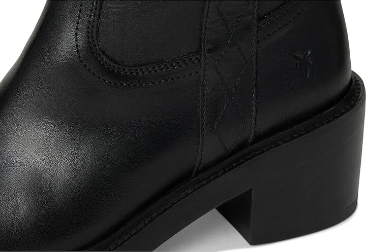 Frye Kate Pull-On Women's Boots Black : 6 B - Medium, Leather/Rubber - Image 7