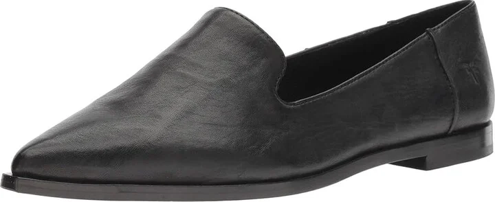 Frye Kenzie Venetian Women's Slip-on Dress Shoes Black Antique Soft Vintage : 5.5 B - Medium, Leather - Image 2