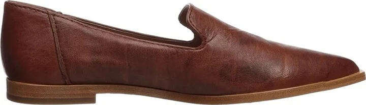 Frye Kenzie Venetian Women's Slip-on Dress Shoes Cognac Antique Soft Vintage : 6 B - Medium, Leather - Image 8