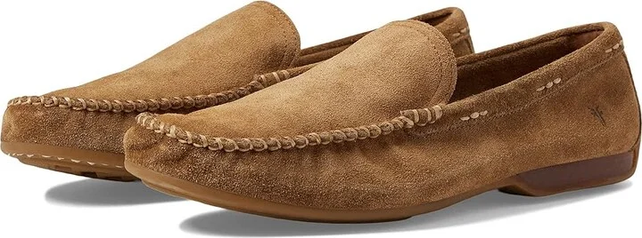 Frye Lewis Venetian Men's Slip on Shoes Ash : 8 D - Medium, Leather