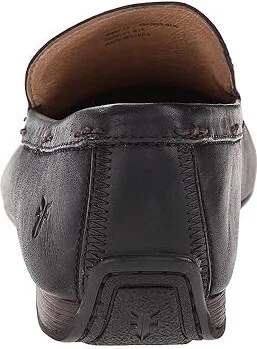 Frye Lewis Venetian Men's Slip on Shoes Black Oiled Vintage : 7.5 D - Medium, Leather - Image 5