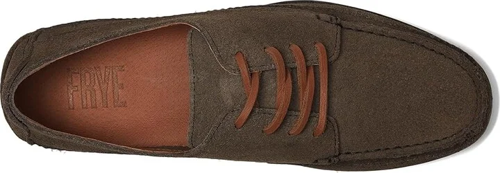Frye Mason Field Moc Men's Lace-up Boots Storm Grey : 8 D - Medium, Leather - Image 2
