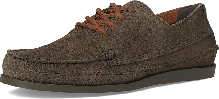 Frye Mason Field Moc Men's Lace-up Boots Storm Grey : 8 D - Medium, Leather - Image 5