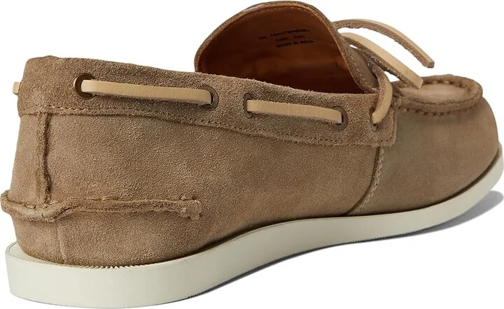 Frye Mason One Eye Tie Men's Slip on Shoes Mushroom : 10.5 D - Medium, Leather/Suede - Image 4