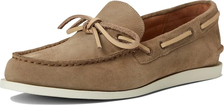 Frye Mason One Eye Tie Men's Slip on Shoes Mushroom : 10.5 D - Medium, Leather/Suede - Image 5