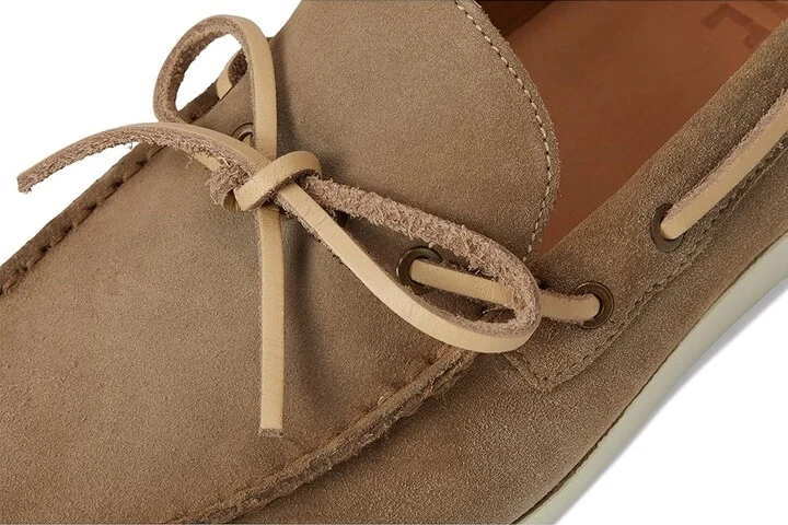 Frye Mason One Eye Tie Men's Slip on Shoes Mushroom : 10.5 D - Medium, Leather/Suede - Image 7