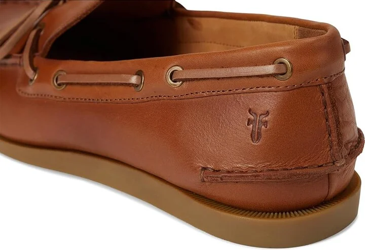 Frye Mason One Eye Tie Men's Slip on Shoes Saddle : 12 D - Medium, Leather/Suede - Image 7
