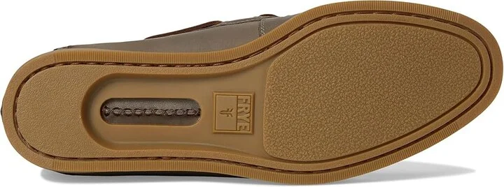 Frye Mason One Eye Tie Men's Slip on Shoes Steel : 9.5 D - Medium, Leather/Suede - Image 3