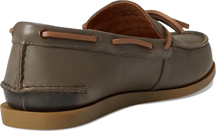 Frye Mason One Eye Tie Men's Slip on Shoes Steel : 9.5 D - Medium, Leather/Suede - Image 4