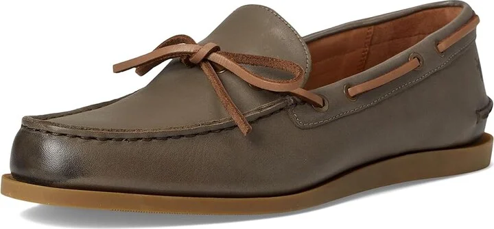 Frye Mason One Eye Tie Men's Slip on Shoes Steel : 9.5 D - Medium, Leather/Suede - Image 5