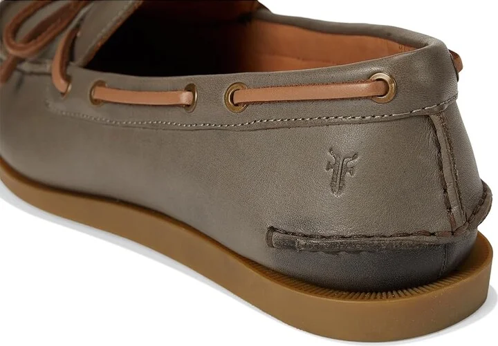 Frye Mason One Eye Tie Men's Slip on Shoes Steel : 9.5 D - Medium, Leather/Suede - Image 7