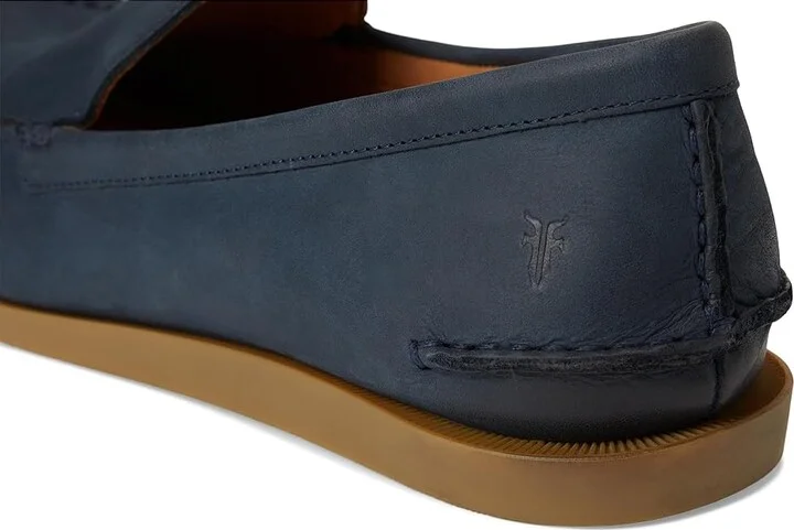 Frye Mason Slip On Men's Lace-up Boots Indigo : 8 D - Medium, Leather - Image 7