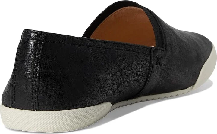 Frye Melanie Slip On Women's Slip on Shoes Black Antique Soft Vintage : 5.5 B - Medium, Leather - Image 5