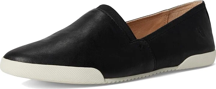 Frye Melanie Slip On Women's Slip on Shoes Black Antique Soft Vintage : 5.5 B - Medium, Leather - Image 6