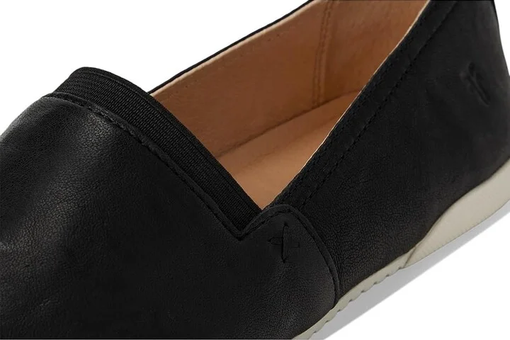 Frye Melanie Slip On Women's Slip on Shoes Black Antique Soft Vintage : 5.5 B - Medium, Leather - Image 8