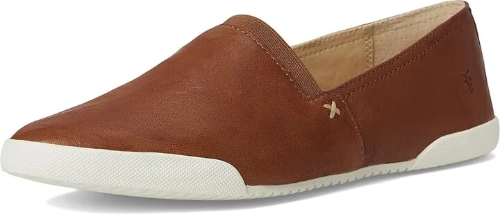 Frye Melanie Slip On Women's Slip on Shoes Cognac Antique Soft Vintage : 6 B - Medium, Leather - Image 6