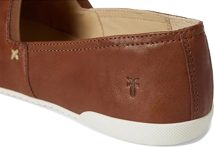 Frye Melanie Slip On Women's Slip on Shoes Cognac Antique Soft Vintage : 6 B - Medium, Leather - Image 8