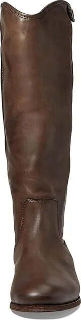 Frye Melissa Button 2 Cowboy Women's Boots Grey : 6 B - Medium, Leather - Image 2