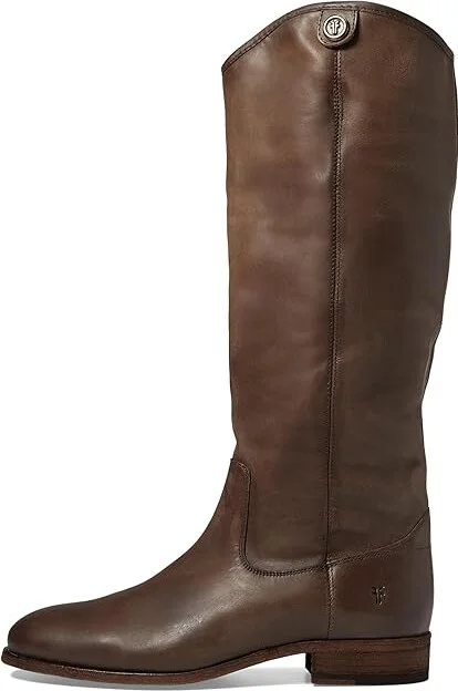 Frye Melissa Button 2 Cowboy Women's Boots Grey : 6 B - Medium, Leather - Image 6