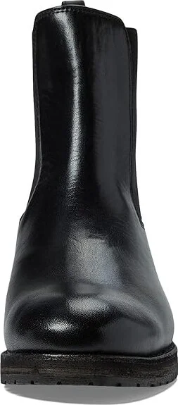 Frye Melissa Double Sole Chelsea Women's Shoes Black : 8 B - Medium, Leather - Image 2