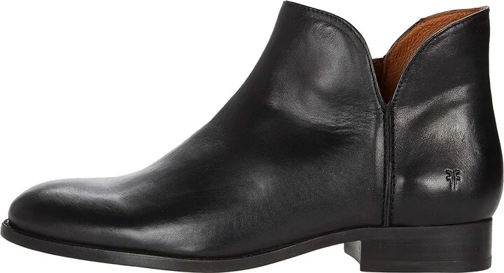 Frye Melissa Shootie Women's Boots Black Soft Full Grain : 5.5 B - Medium, Leather - Image 6