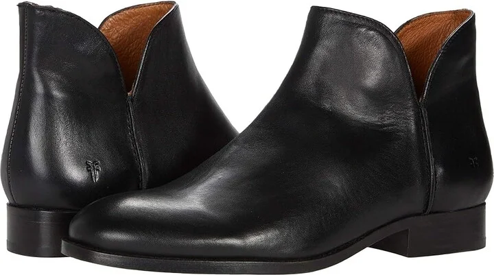 Frye Melissa Shootie Women's Boots Black Soft Full Grain : 5.5 B - Medium, Leather