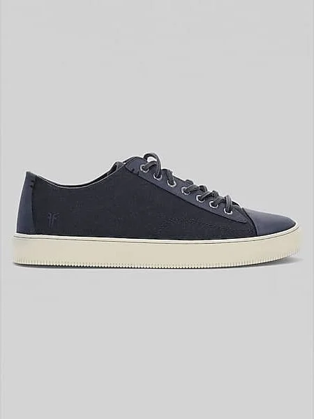 Frye Men's Astor Cap Toe Low Lace-Up Sneakers Navy