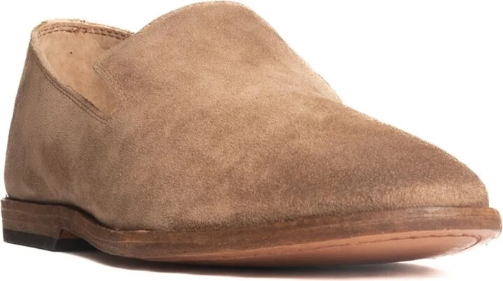 Ash Waxed Suede