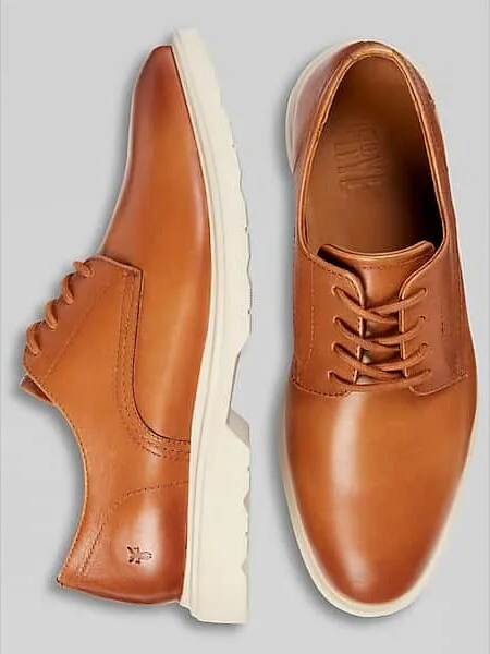Frye Men's Connor Leather Lace-Up Oxfords Tan