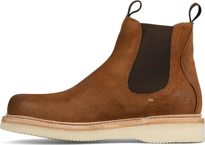 Frye Men's Hudson Suede Leather Chelsea Boots - Image 3