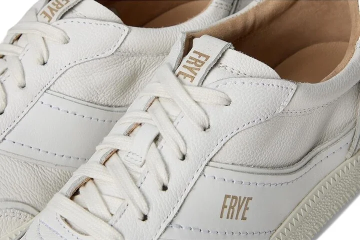 Frye Milly Low Lace Women's Snow Shoes White : 8 B - Medium, Leather - Image 7