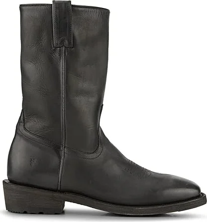 Frye Nash Roper Men's Boots Black : 9.5 D - Medium, Leather - Image 7