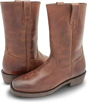 Frye Nash Roper Men's Boots Tobacco : 11.5 D - Medium, Leather