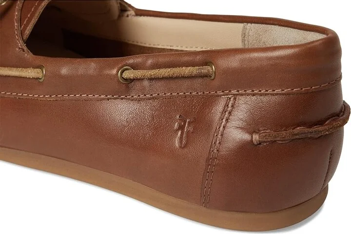 Frye Naya Boat Shoes Women's Shoes Cinnamon : 9.5 B - Medium, Leather - Image 7