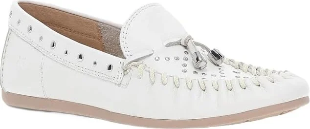 Frye Naya Stud Moc Women's Loafers Shoes - Premium Leather Slip-On with Stud Accents