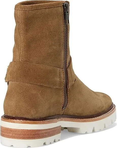 Frye Olivia Harness Short Women's Boots Almond : 7.5 B - Medium, Suede - Image 4