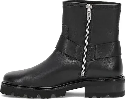 Frye Olivia Harness Short Women's Boots Black : 7.5 B - Medium, Suede - Image 6