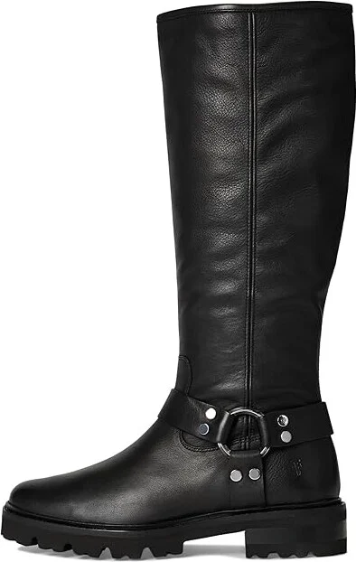 Frye Olivia Harness Tall Women's Boots Black : 6.5 B - Medium, Leather - Image 6