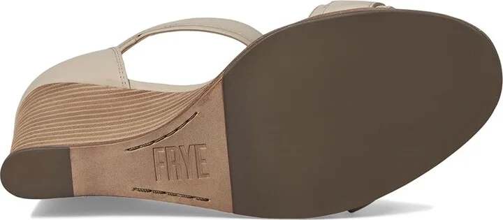 Frye Rachel 2 Piece Sandals Women's Sandals Ivory : 6.5 B - Medium, Leather - Image 3