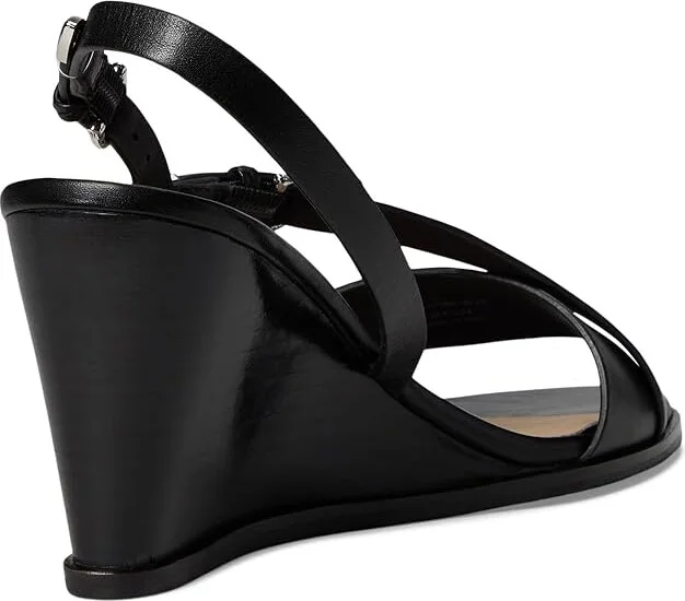 Frye Rachel Buckle Sandals Women's Sandals Black : 7 B - Medium, Leather - Image 4
