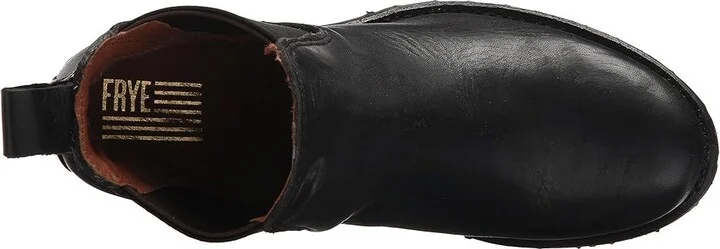 Frye Sabrina Chelsea Women's Pull-on Boots Black Oil Tanned Full Grain : 8.5 B - Medium, Leather - Image 3