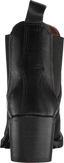 Frye Sabrina Chelsea Women's Pull-on Boots Black Oil Tanned Full Grain : 8.5 B - Medium, Leather - Image 5