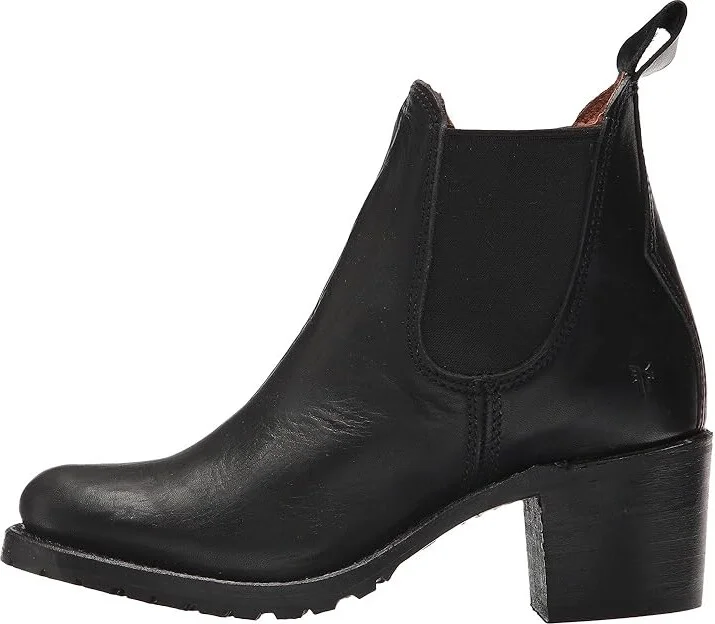 Frye Sabrina Chelsea Women's Pull-on Boots Black Oil Tanned Full Grain : 8.5 B - Medium, Leather - Image 7