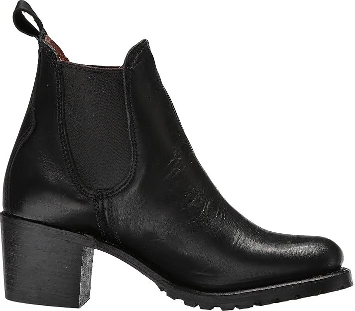Frye Sabrina Chelsea Women's Pull-on Boots Black Oil Tanned Full Grain : 8.5 B - Medium, Leather - Image 8
