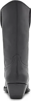 Frye Sacha Mid Pull On Women's Boots Black : 10 B - Medium, Leather - Image 4