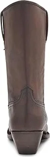 Frye Sacha Mid Pull On Women's Boots Chocolate : 8.5 B - Medium, Leather - Image 4