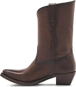 Frye Sacha Mid Pull On Women's Boots Chocolate : 8.5 B - Medium, Leather - Image 6