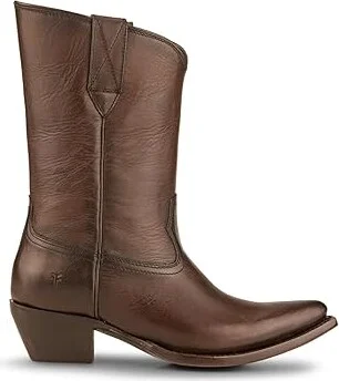 Frye Sacha Mid Pull On Women's Boots Chocolate : 8.5 B - Medium, Leather - Image 7