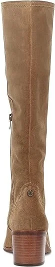 Frye Sadie Softy Tall Women's Boots Almond : 6 B - Medium, Leather/Suede - Image 4