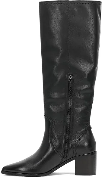 Frye Sadie Softy Tall Women's Boots Black : 7.5 B - Medium, Leather/Suede - Image 6